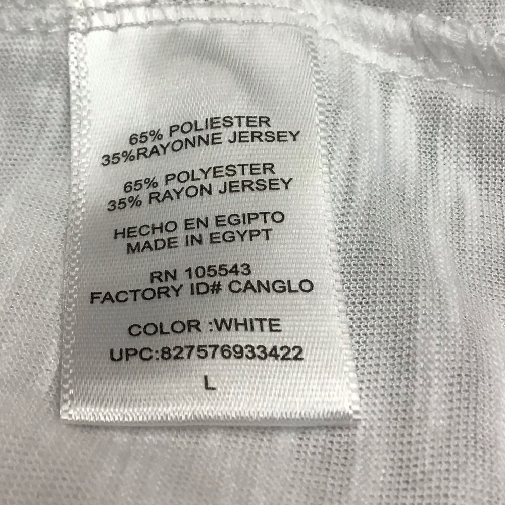 DAISY FUENTES  women's sleeveless V neck top Lg  white - Picture 5 of 5